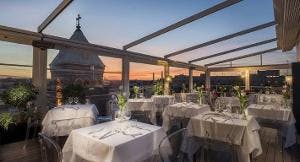 Nono Panoramic Restaurant, Hotel La Griffe Roma en Roma