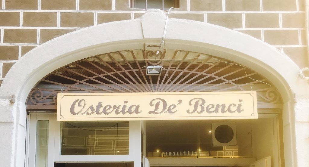 Osteria dè Benci en Firenze